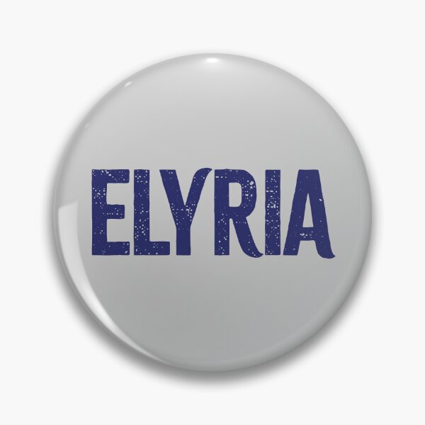 Item preview, Elyria Block Letter Type City Name designed and sold by dragalgeswift.