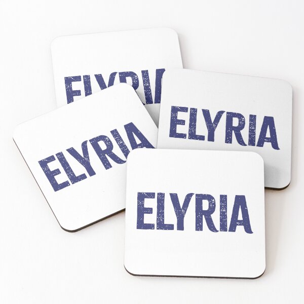 Item preview, Elyria Block Letter Type City Name designed and sold by dragalgeswift.