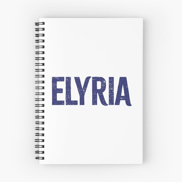 Item preview, Elyria Block Letter Type City Name designed and sold by dragalgeswift.