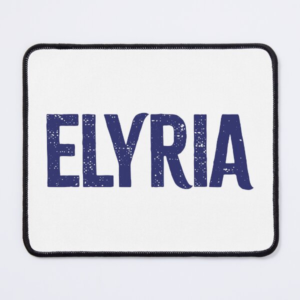 Item preview, Elyria Block Letter Type City Name designed and sold by dragalgeswift.