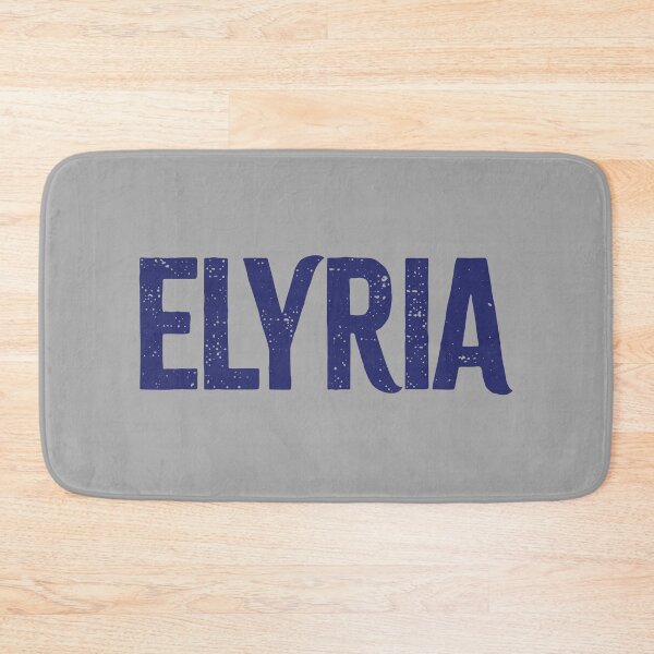 Item preview, Elyria Block Letter Type City Name designed and sold by dragalgeswift.