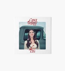 lana del ray lust life 2018 bandeng Art Board