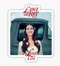 lana del ray lust life 2018 bandeng Sticker