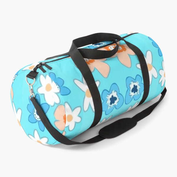 Item preview, Torquoise Floral Kidcore Aesthetic Backpack Etc designed and sold by IvaRenee.