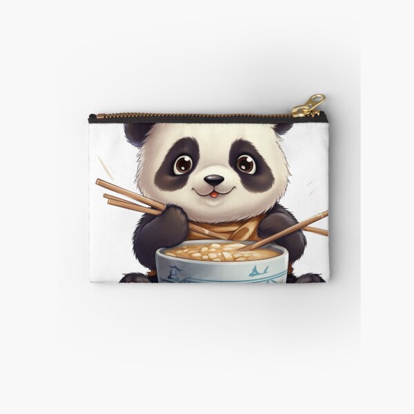 Item preview, kawaii panda bear eating designed and sold by DigitalPixelize.