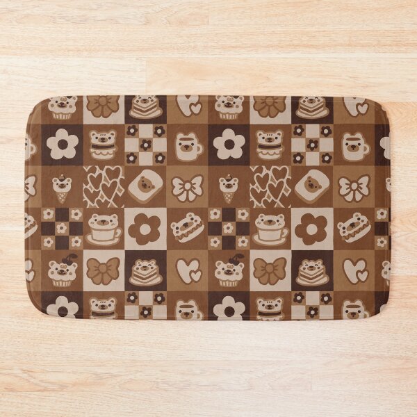 Item preview, Сheckered teddy bear print designed and sold by Viaire.