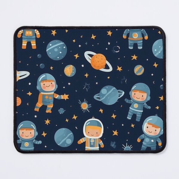Item preview, kids space astronauts pattern designed and sold by apolinART.