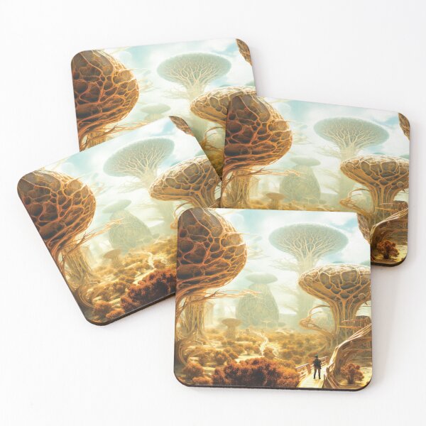 Item preview, Fantasy Alien Planet Landscape designed and sold by AdrianGrosu.