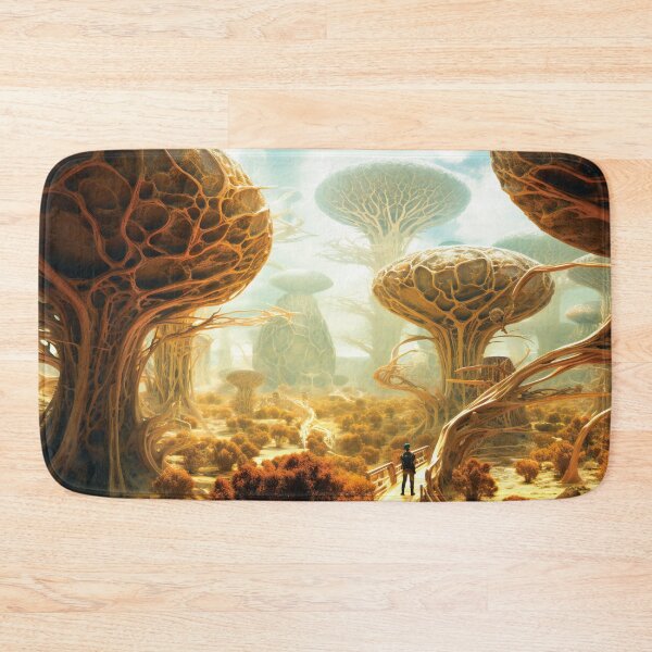 Item preview, Fantasy Alien Planet Landscape designed and sold by AdrianGrosu.