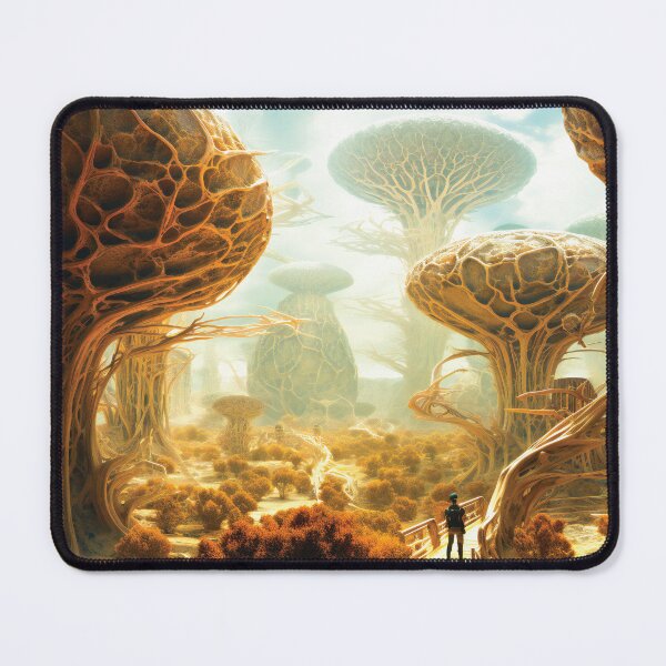 Item preview, Fantasy Alien Planet Landscape designed and sold by AdrianGrosu.