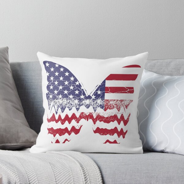 Item preview, USA Butterfly  4th Of July Gift For 4th Of July Patriotic Butterfly  Independence Day  Floral Butterfly  designed and sold by PetAnimalTshirt.