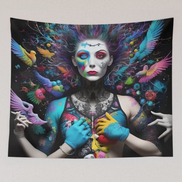 Item preview, Visions of Surreality: Captivating and Thought-Provoking Portraits designed and sold by artmanikin.