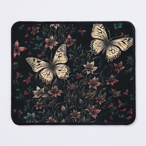 Item preview, butterflies on flower  designed and sold by basitcv.
