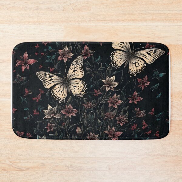 Item preview, butterflies on flower  designed and sold by basitcv.