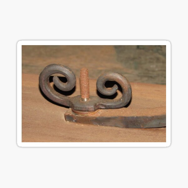 Hand Crafted Wing Nut at Yates Mill Sticker