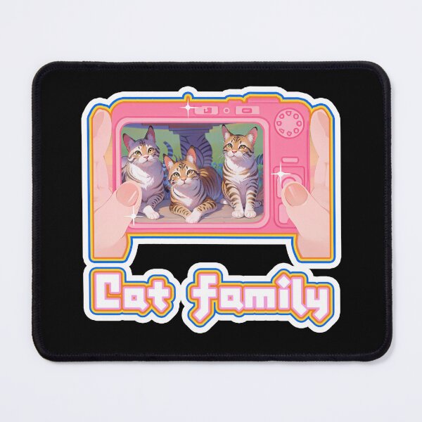 Item preview, Cat family, Cat Stacker - Cute and Perfect Tower Builder Game designed and sold by Lychee Design.