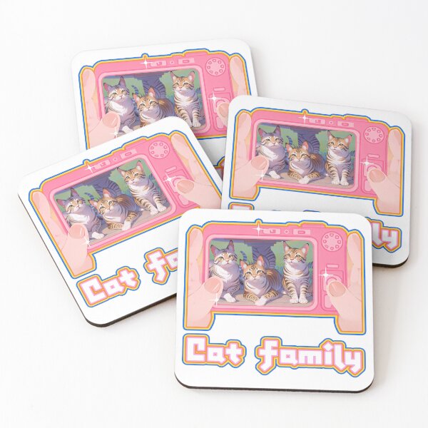 Item preview, Cat family, Cat Stacker - Cute and Perfect Tower Builder Game designed and sold by Lychee Design.