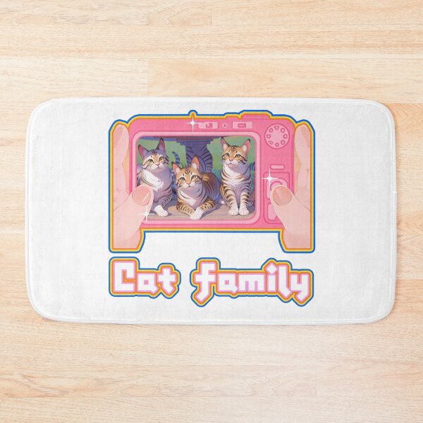 Item preview, Cat family, Cat Stacker - Cute and Perfect Tower Builder Game designed and sold by Lychee Design.