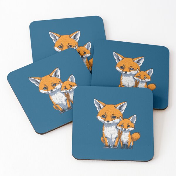 Item preview, Cute Baby and Mommy Fox designed and sold by TGAL2.