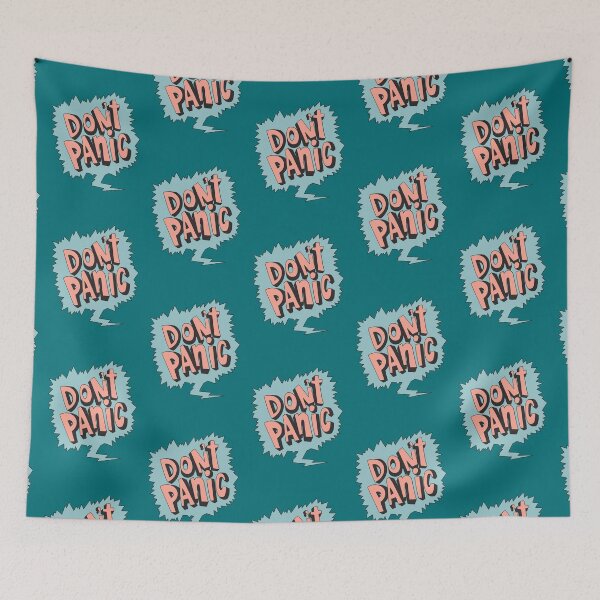 Item preview, don_t panic! dont panic vintage design designed and sold by Qurious332.