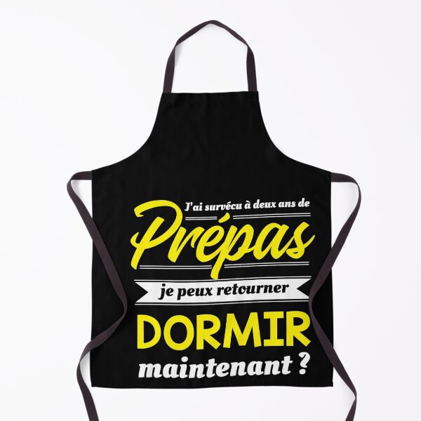 Item preview, J'ai survécu à deux ans de prépas, je peux retourner dormir maintenant ? Cadeau drôle et cool pour les élèves de classes préparatoires designed and sold by thegiftedadult.