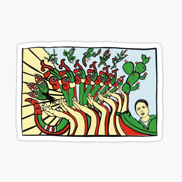 Anzaldua Sacred Foods 2020 Sticker