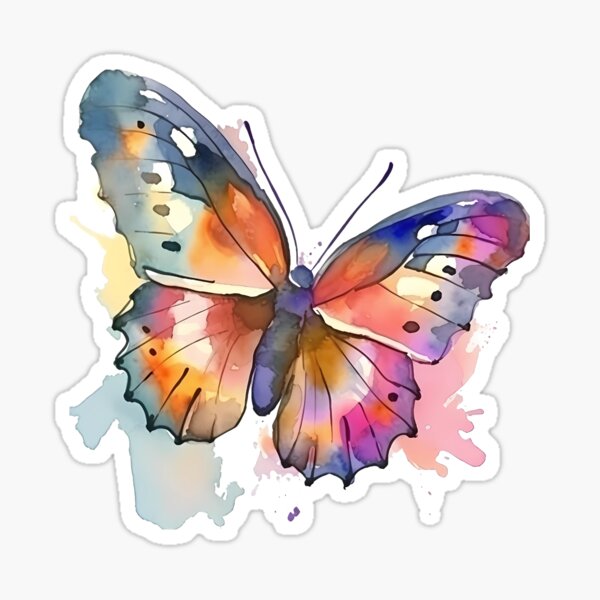 Butterfly Pack Sticker for Sale by sydneyw31