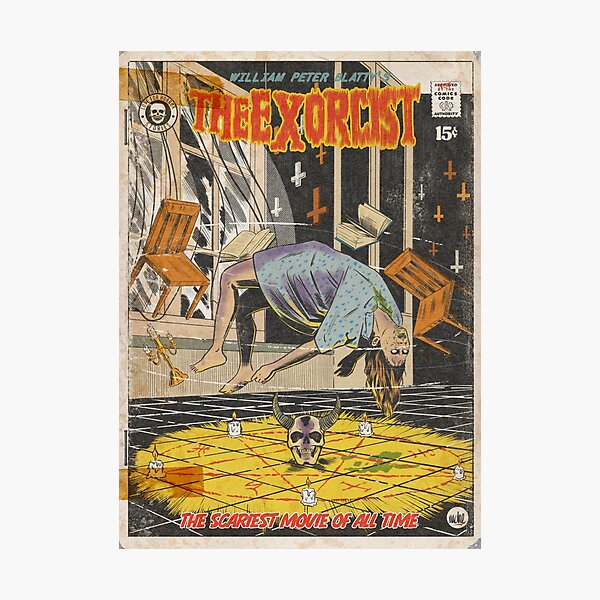 Aperçu de l'œuvre Le fan art de l'exorciste Poster créée et vendue par Nache Ramos.