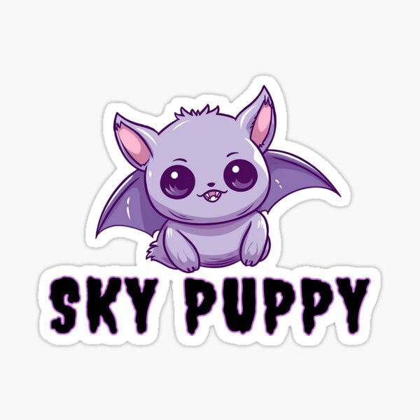 Sky Puppy Sticker