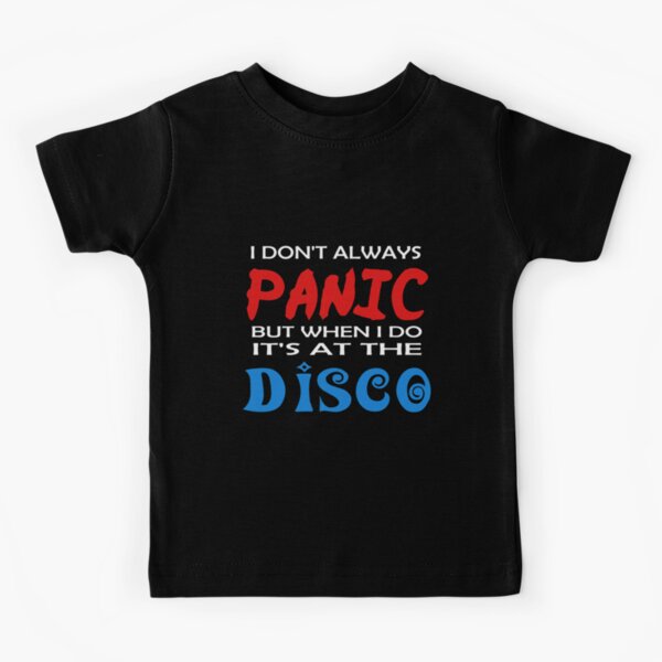 panic at the disco merch kids
