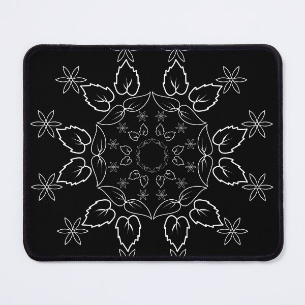 Item preview, Circular pattern in form of mandala with flower for decoration. Decorative ornament in ethnic oriental style. Outline doodle hand draw vector illustration. designed and sold by Minimalist Quotes and Sayings.