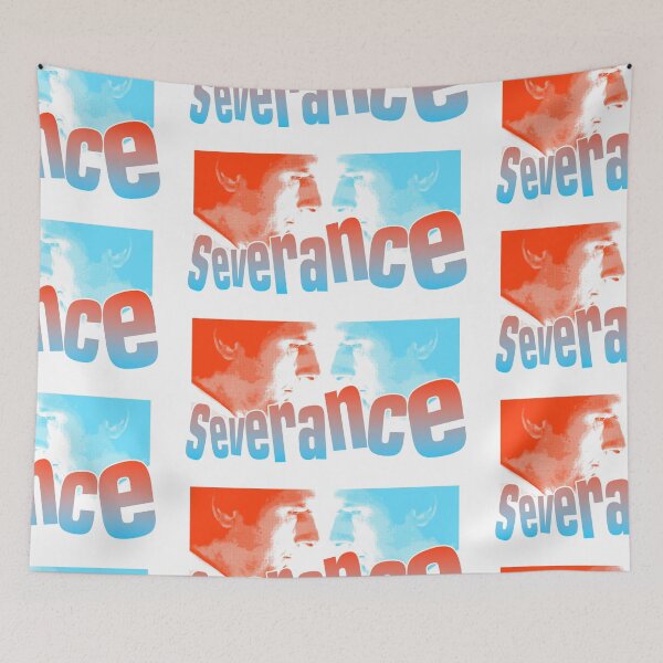 Item preview, severance series Adam Scott and Britt Lower fan works graphic design by ironpalette designed and sold by ironpalette.