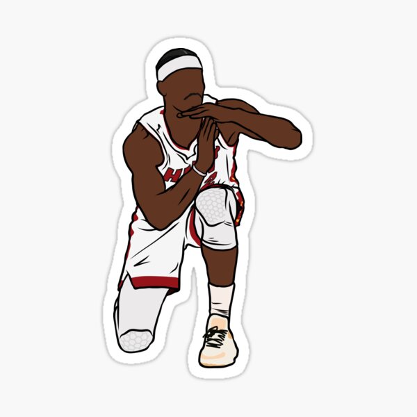 Jimmy Butler - Miami Heat Sticker for Sale by On Target Sports