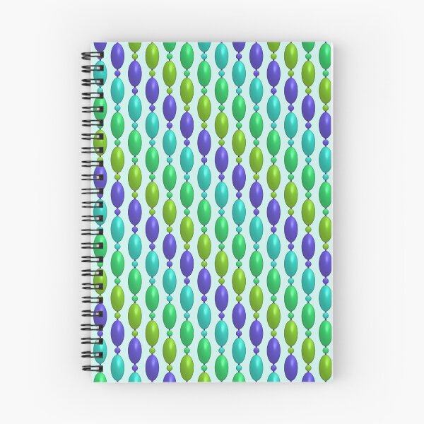 Item preview, Shade Of Blue And Green Beads Pattern, Seamless Pattern designed and sold by DesignHouse07.