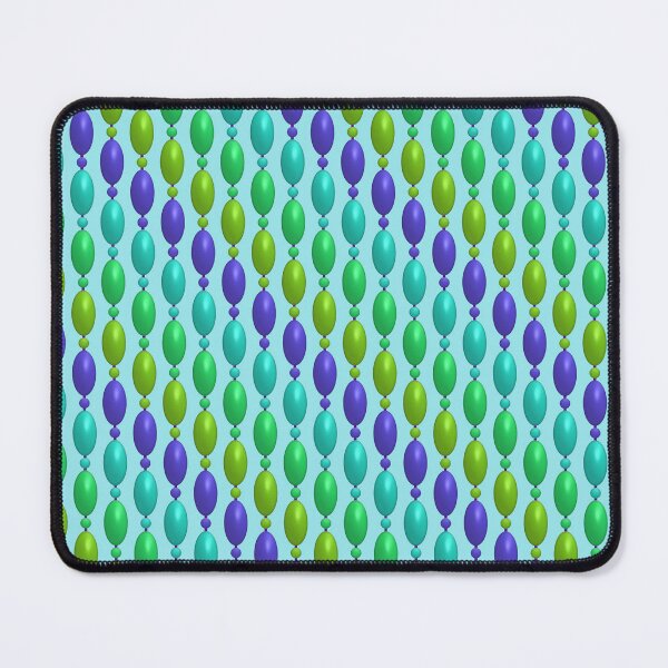Item preview, Shade Of Blue And Green Beads Pattern, Seamless Pattern designed and sold by DesignHouse07.