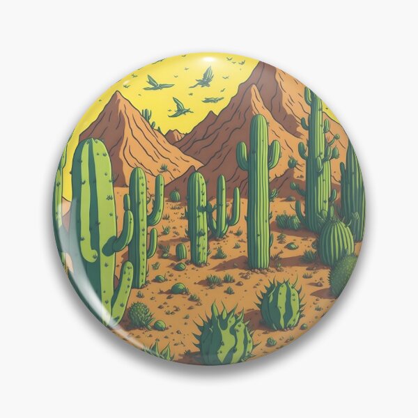 Item preview, Cactus antiguos en el desierto designed and sold by JacobVisuals.