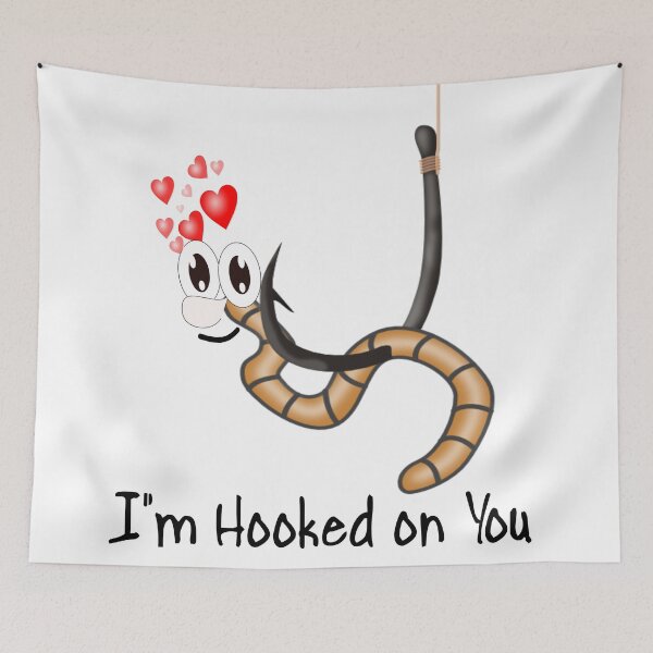 Item preview, HOOKED ON YOU designed and sold by CalliopeSt.