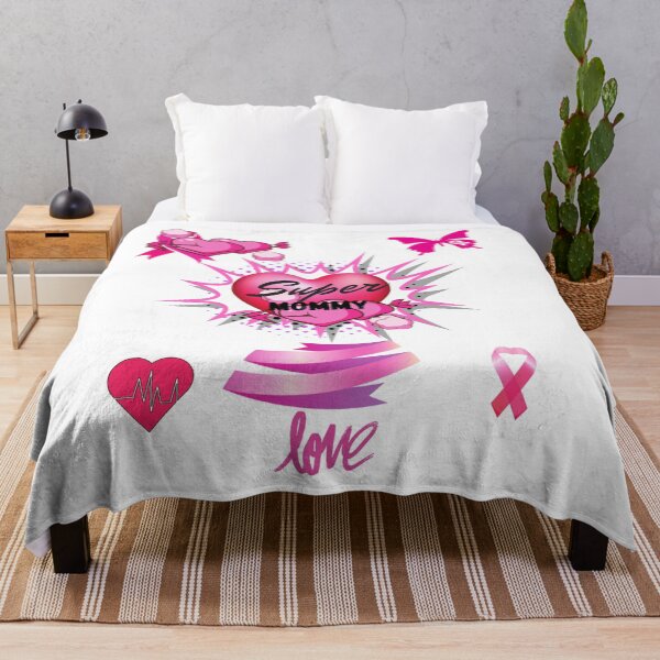 Item preview, Super Mommy-Breast Cancer Awareness designed and sold by Trendi61.