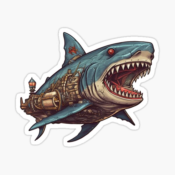 The Ninja Shark from TeePublic