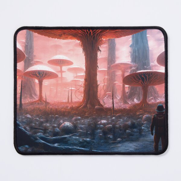 Item preview, Fantasy Alien Planet Landscape designed and sold by AdrianGrosu.