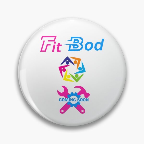 Item preview, Fit Bod Coming Soon-White Background  designed and sold by Trendi61.