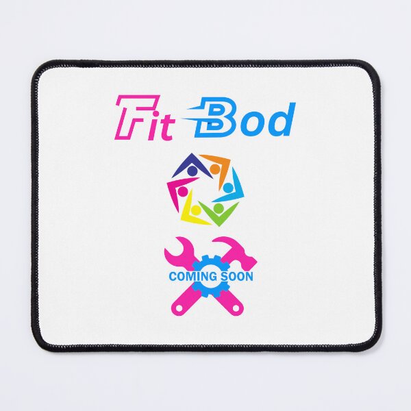 Item preview, Fit Bod Coming Soon-White Background designed and sold by Trendi61.