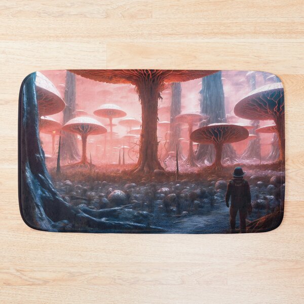 Item preview, Fantasy Alien Planet Landscape designed and sold by AdrianGrosu.