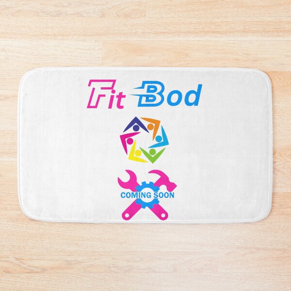 Item preview, Fit Bod Coming Soon-White Background  designed and sold by Trendi61.