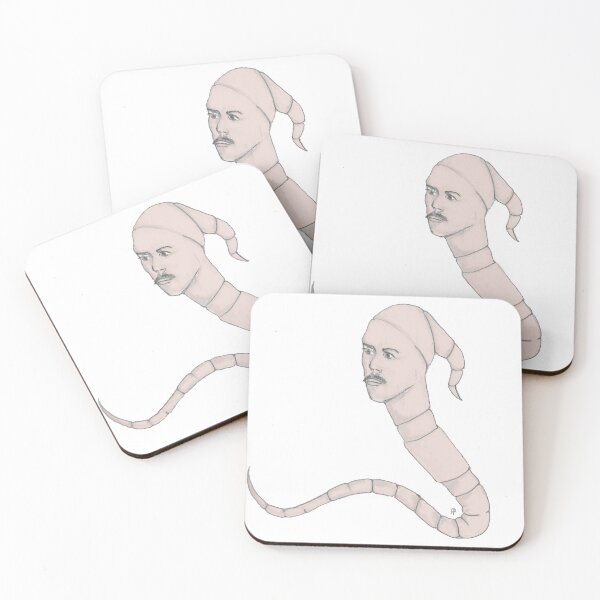 Item preview, Color Worm with a Mustache designed and sold by SansPopular.