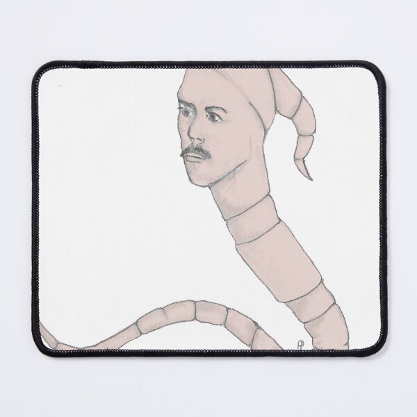 Item preview, Color Worm with a Mustache designed and sold by SansPopular.