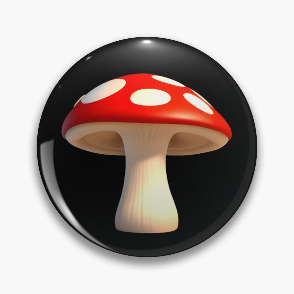 Item preview, Amanita muscaria mushroom | Red and white mushroom | Cute mushroom | 3D Magic mushroom designed and sold by IndigoTides.