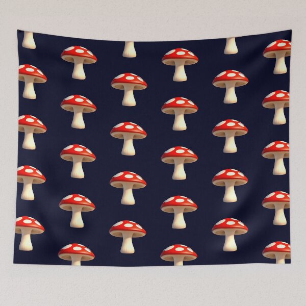 Item preview, Amanita muscaria mushroom | Red and white mushroom | Cute mushroom | 3D Magic mushroom designed and sold by IndigoTides.