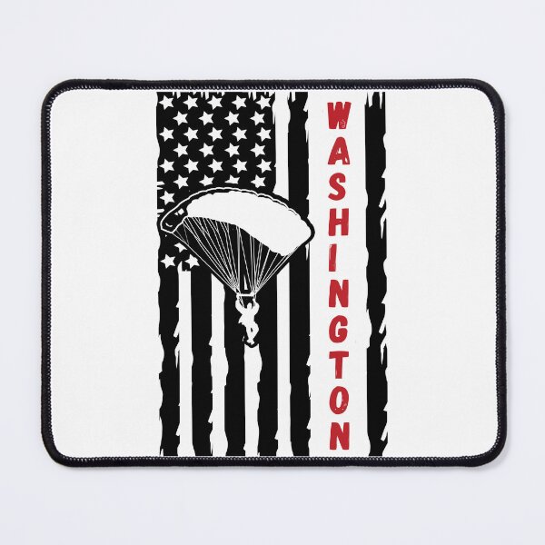 Item preview, Skydiving in Washington - Vintage Paragliding Parachuting Logo designed and sold by Vintage-TM.