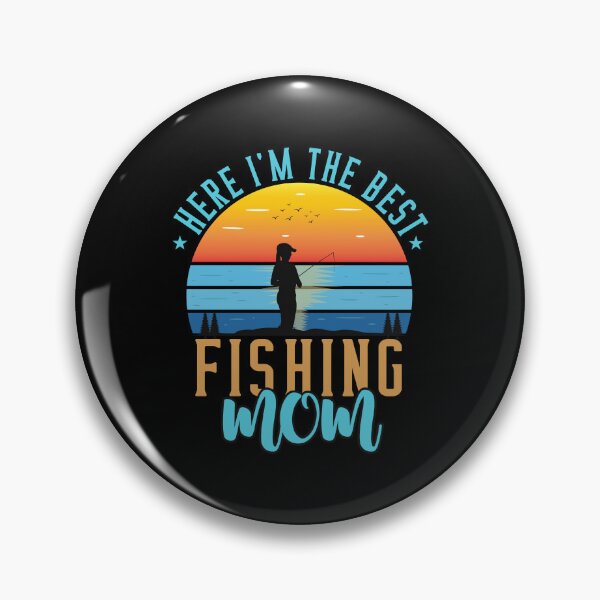 Item preview, here I'm the best fishing mom designed and sold by _ROYAL_ PRINT_ ⭐⭐⭐⭐⭐.